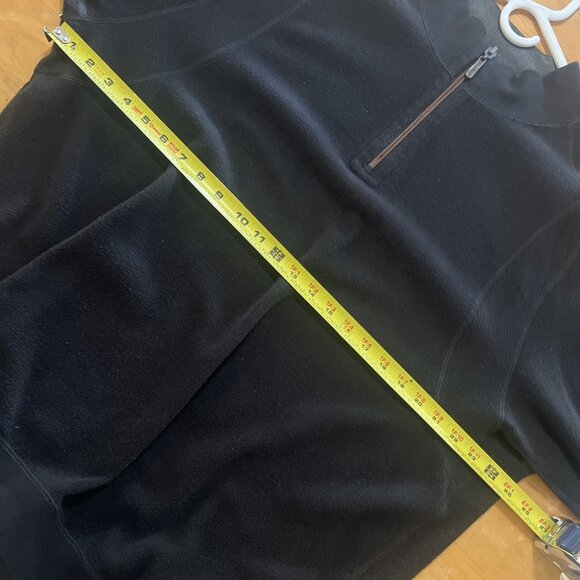 Tommy Bahama Mens 1/4 Zip Sweater Mens XXL ? Black Gray Reversible Heavyweight - Picture 8 of 11